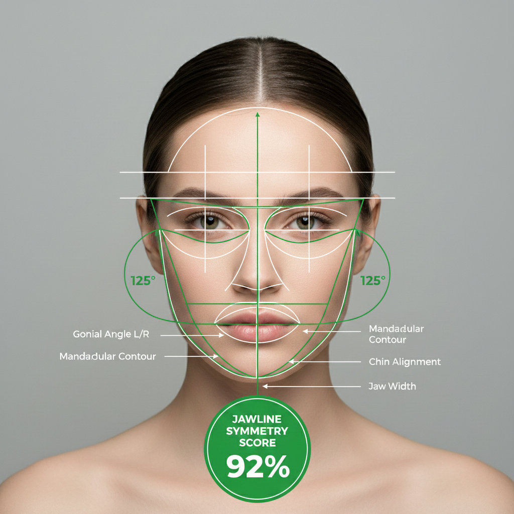 Jawline Symmetry
