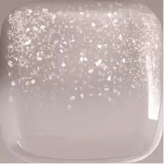 Gradient Glitter Light Nude